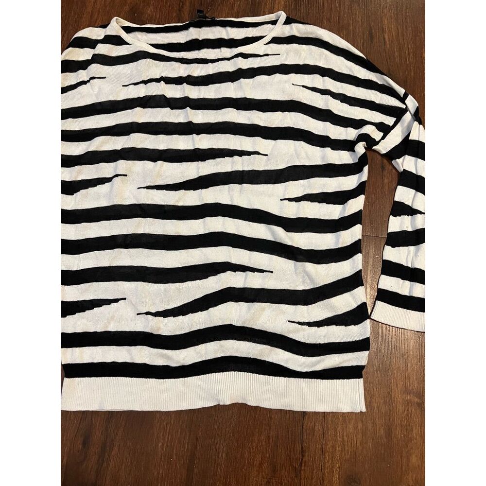 Express striped sweater Small